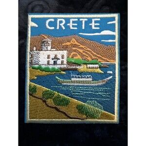 Crete Iron On Patch 3” X 3 1/2”